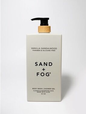 Sand + Fog Vanilla Sandalwood Body Wash